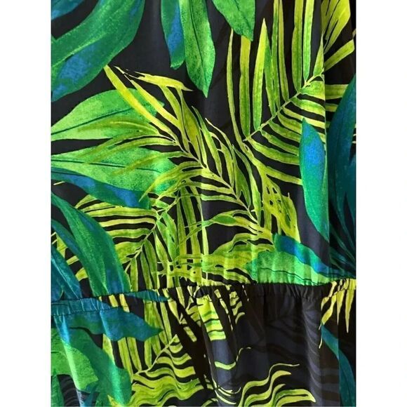 Covington Milk Maid Tropical Beachy Cruise Halter Maxi Spaghetti Straps Jersey - Picture 6 of 13